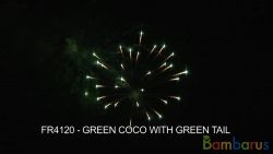 fr4120 GREEN COCO WITH GREEN TAIL 4шт | фото №0