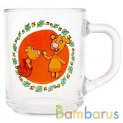 Оранжевая корова. Кружка 250мл. стекло Умка в кор.20шт | фото №0