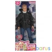 Кукла 29см Алекс в зимней одежде, руки и ноги сгибаются в кор КАРАПУЗ в кор.24шт | фото №0