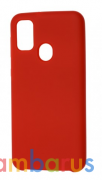 Чехол силиконовый Silicon Cover для Samsung M31 (Красный) | фото №0