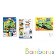 Набор д/детского тв-ва ХОТ ВИЛС аппликация мягкая мозаика (17х23 см) MultiArt в кор.50шт | фото №0