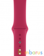 Ремешок Sportband для Apple Watch 38/40mm силиконовый (Сочный гранат) | фото №0