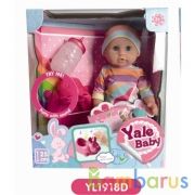 Пупс функц. ест, пьет и писает, с аксесс. в кор. в кор.16шт | фото №0