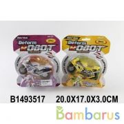 Робот-мотоцикл с аксесс., в ассорт.. ZP-2A на карт. 20*17*3см в кор.2*180шт | фото №0