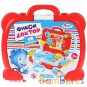 Набор доктора Фиксики в чемодане, 19 предметов (русс. уп.) тм "играем вместе" в кор.2*24шт | фото №0