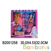 Кукла 29см с набором одежды, в ассорт. в кор. в кор.2*30шт | фото №0