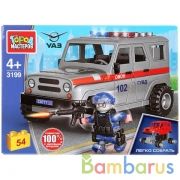 "УАЗ" конструктор "уаз хантер: спецназ", 54дет. в кор. ТМ "Город мастеров" в кор.80шт | фото №0