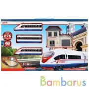 ЖЕЛЕЗНАЯ ДОРОГА РЖД  "ИГРАЕМ ВМЕСТЕ" "САПСАН" 276СМ, 46ДЕТ., НА БАТ. В КОР. 55*32*5СМ в кор.2*9шт | фото №0