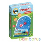 Настольная игра пинбол Синий ТРАКТОР кор.19,5*14,5*3см ИГРАЕМ ВМЕСТЕ в кор.2*72шт | фото №0