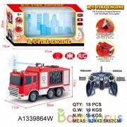 Машина р/у на аккум. ПОЖАРНАЯ со светом в кор. в кор.18шт | фото №0