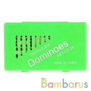 Домино цвет в ассорт. в пласт. кор. в кор.40шт | фото №0