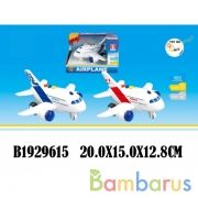 Самолет инерц. свет+звук, цвет в ассорт. RJ023 в кор. в кор.2*30шт | фото №0