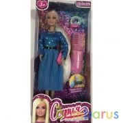 Кукла 29 см София, руки и ноги сгиб, в комплекте расческа с блестками, кор. КАРАПУЗ в кор.24шт | фото №0