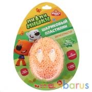 Мимимишки Шариковый пластилин Мультиарт, полуяйцо, 4,5 г, на блистере (русс. уп.) в кор.4*24шт | фото №0