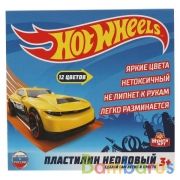 HOT WHEELS Пластилин неон, 12 цв (180 г) MULTIART в кор.16шт | фото №0