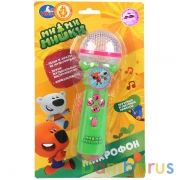 Микрофон Ми-ми-мишки 20 песен, фраз,звуков, аплодисменты, свет.блист.бат. Умка в кор.2*96шт | фото №0