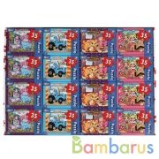 Микс. Пазлы классические в коробке. Пазл 35 деталей. Умные игры в уп.32шт в кор.8уп | фото №0