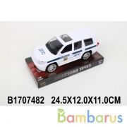 Машина инерц. свет+звук, открыв. двери 5287-E в пласт. (русс. уп.) в кор.2*48шт | фото №0