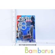 Набор полиция пистолет с присосками на карт. в кор.2*160шт | фото №0