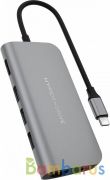 Переходник HyperDrive POWER 9 in 1 Hub для USB-C iPad/MacBook (Серый) | фото №0