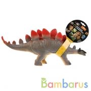 Игрушка пластизоль динозавр стегозавры 45*9*20см, хэнтэг Играем вместе в кор.2*24шт | фото №0