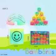 Пружинка-радуга светящ., в ассорт. в дисплее уп-48шт в кор.64уп | фото №0