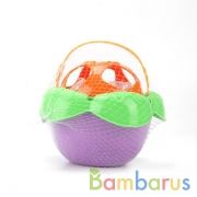 ДИДАКТИЧЕСКАЯ ИГРУШКА "ВЕДРО ЦВЕТОЧЕК" в кор.16шт | фото №0