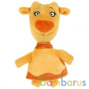 Игрушка мягкая Оранжевая корова зо, 18 см, без чипа, в пак. Мульти-пульти в кор.24шт | фото №0
