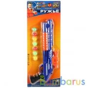 РУЖЬЁ С ШАРИКАМИ "ИГРАЕМ ВМЕСТЕ" НА КАРТ. (РУСС. УП.) в кор.2*30шт | фото №0