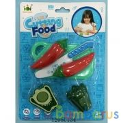 Набор овощей для резки, пластик FA03-9 на карт. в кор.2*60шт | фото №0