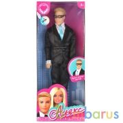 КУКЛА 29СМ, ТМ КАРАПУЗ, АЛЕКС  В КОСТЮМЕ И ОЧКАХ В РУСС. КОР. в кор.36шт | фото №0