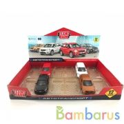 Машина металл HYUNDAI CRETA/SKODA YETI 12 см,двери,багаж, инерц, ассорт. Технопарк уп-12шт в кор.6уп | фото №0