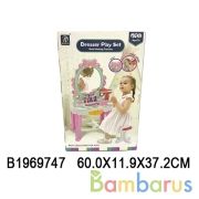 Набор игровой туалетный столик на бат. свет+звук, с аксесс. 7938 в кор. в кор.8шт | фото №0