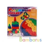 Радужный песок. Набор из 4 цветов в кор.12шт | фото №0