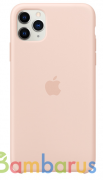 Чехол Apple Silicone Case для iPhone 11 Pro Max (Розовый песок) | фото №0