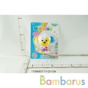 Погремушка муз. на подвеске, собачка на карт. в кор.2*60шт | фото №0