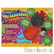 Набор опыты сделай слайм сам 8 в 1, блистер ИГРАЕМ ВМЕСТЕ в кор.2*36шт | фото №0