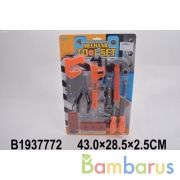 Набор строит. инструментов на карт. в кор.2*54шт | фото №0