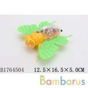 Заводная игрушка, бабочка со светом, в ассорт. пак. в кор.2*192шт | фото №0