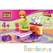 Конструктор у камина, 34 дет. Город мастеров в кор.2*40шт | фото №0