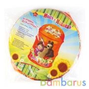 Корзина для игрушек Маша И МЕДВЕДЬ 43*60см ИГРАЕМ ВМЕСТЕ в кор.24шт | фото №0