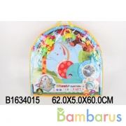 Коврик детский мягкий с погремушками 2017-8B в сумке в кор.18шт | фото №0