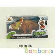 Динозавр на бат. свет+звук, ходит, двигает головой 1383-1 в кор. в кор.2*36шт | фото №0