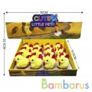 Игрушка заводная петушок в дисплее уп-12шт в кор.2*18уп | фото №0