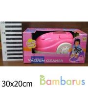 Пылесос пласт. на бат. со светом, с вибрацией, с аксесс.. 2008 в кор. 30*20см в кор.12шт | фото №0
