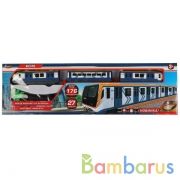 Железная дорога 176см метро, на бат. свет+звук, с аксесс. в кор. ТМ "ИГРАЕМ ВМЕСТЕ" в кор.2*18шт | фото №0