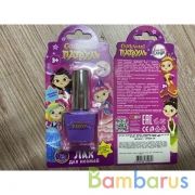 Косметика ДЛЯ ДЕВОЧЕК СКАЗОЧНЫЙ ПАТРУЛЬ лак неон эффект 10,5мл фиолет блист МИЛАЯ ЛЕДИ в кор.6*24шт | фото №0