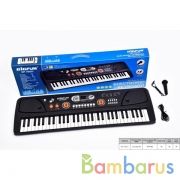 Электроорган на бат 61 клав. с микрофоном, usb-кабель BF-730A1 в кор. в кор.2*6шт | фото №0