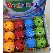 Игрушка жмяка "рожица" с шариками, в дисплее ИГРАЕМ ВМЕСТЕ уп-12шт в кор.12уп | фото №0