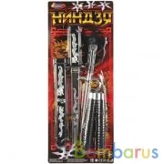 Набор ниндзя 52*20*5см ИГРАЕМ ВМЕСТЕ в кор.2*48шт | фото №0